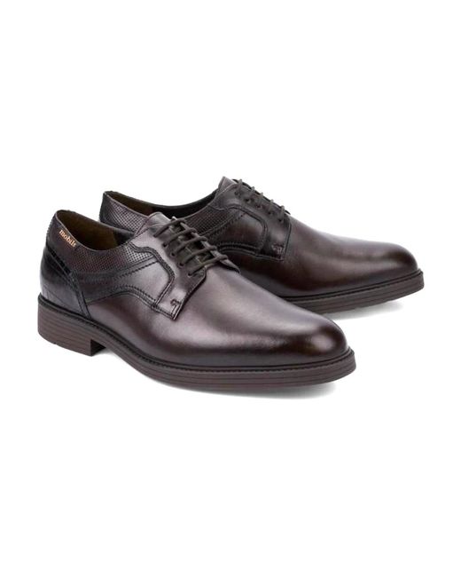 Mephisto Flavien leder schnürschuh - dunkelbraun in Brown für Herren
