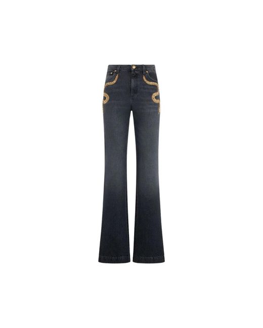 Roberto Cavalli Blue Flare Jeans