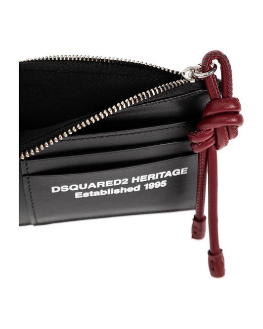 Wallets & Cardholders di DSquared² in Black da Uomo