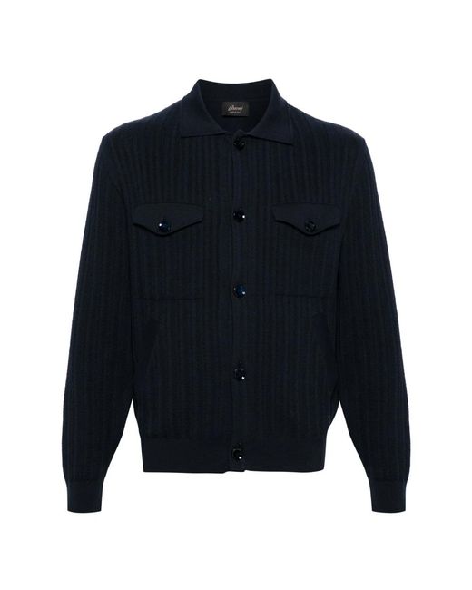 Light Jackets di Brioni in Blue da Uomo