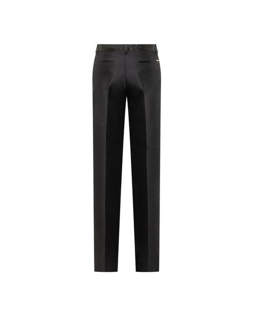 DSquared² Black Straight Trousers