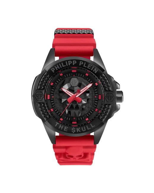 Philipp Plein Red The Skull 44Mm for men