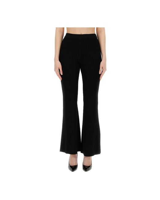Michael Kors Black Wide Trousers