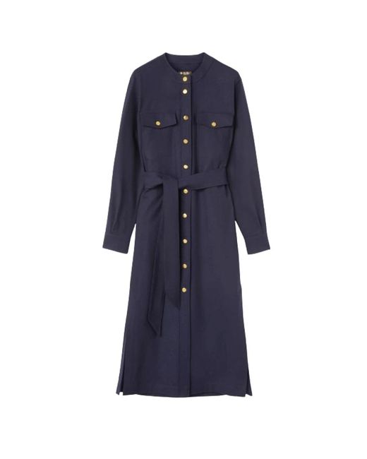 Loro Piana Blue Midi Dresses