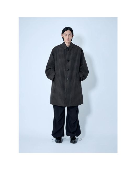 Maison Margiela Gray Single-Breasted Coats for men