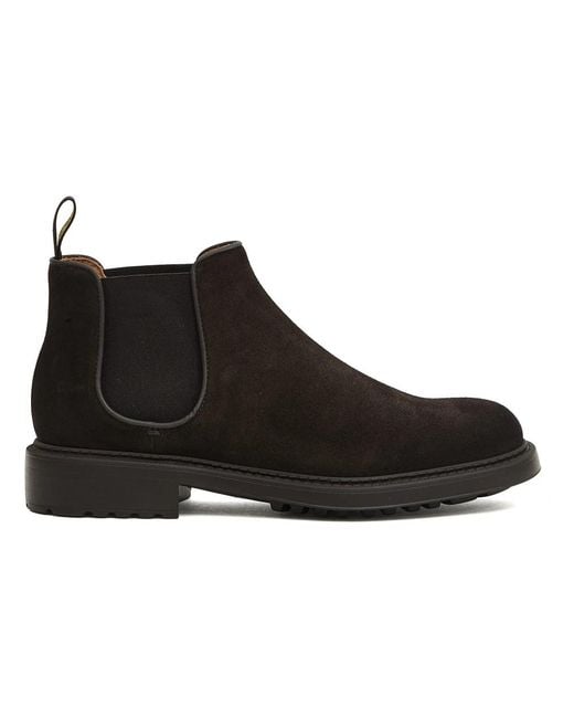 Doucal's Black Chelsea Boots for men