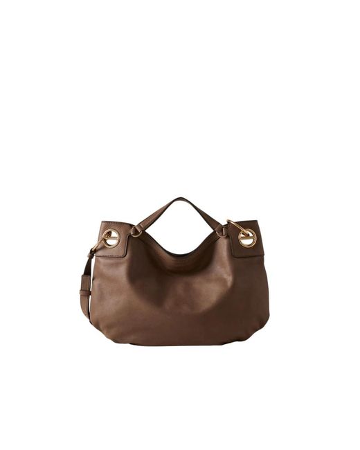 Borbonese Brown London Handbag