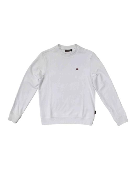 Napapijri White Sweatshirts for men