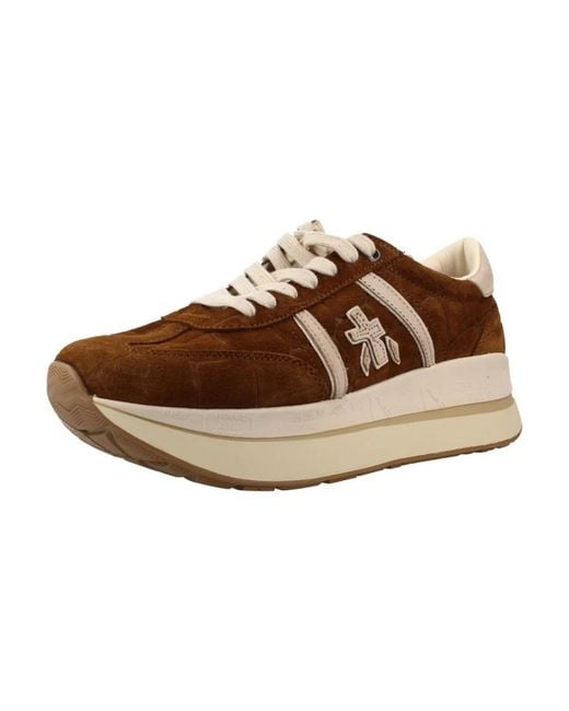 Premiata Brown Sneakers