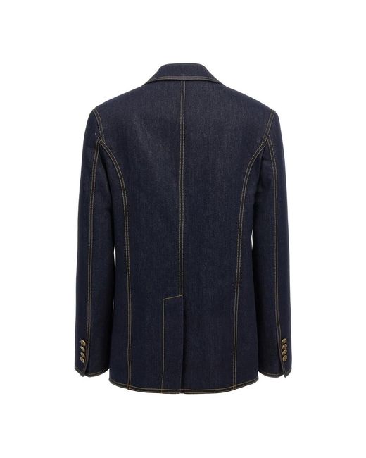 Etro Blue Blazers