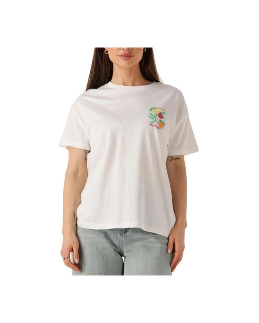 Catwalk Junkie Gray Grafik T-Shirt Für Stilvollen Komfort