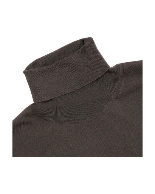 Paolo Pecora Gray Turtlenecks for men