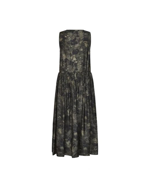 Uma Wang Black Midi Dresses