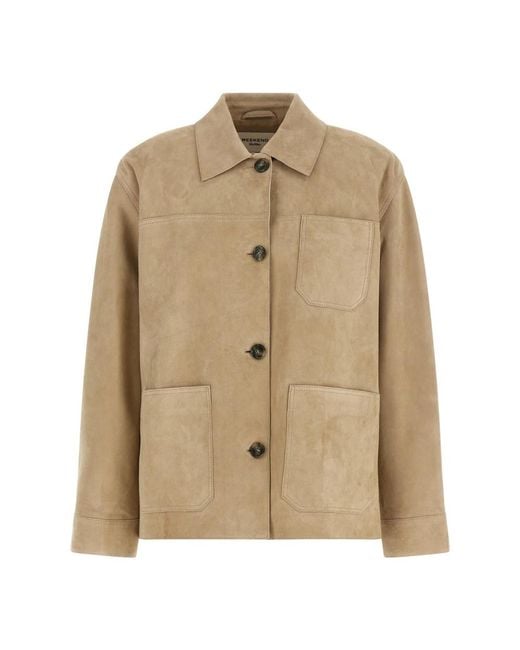 Weekend by Maxmara Natural Leather Jackets