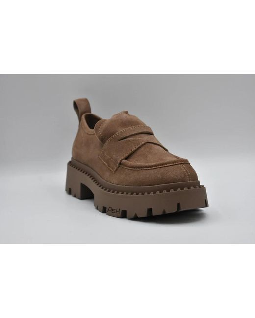 Ash Brown Loafers