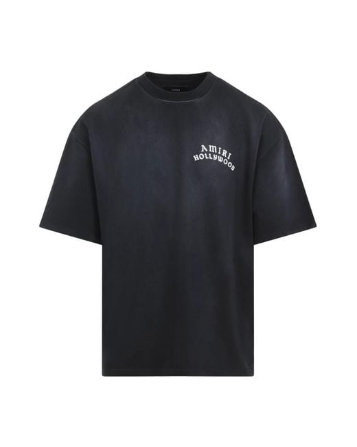 Amiri Black T-Shirts & Vests for men