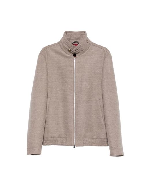 Brunello Cucinelli Brown Light Jackets for men