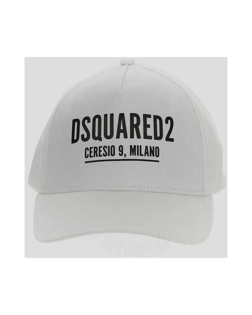DSquared² Gray Logo Baseball Cap