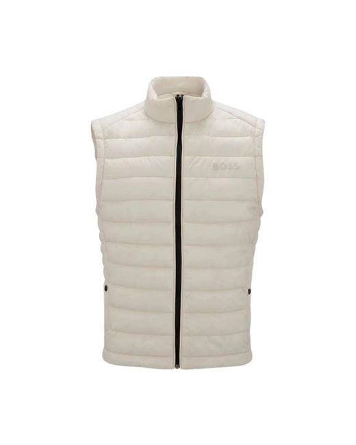 HUGO Gray Vests for men