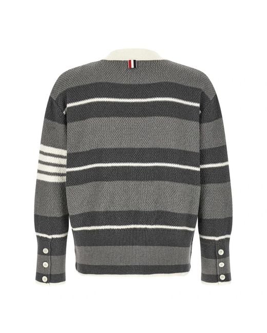Thom Browne Gray Cardigans for men