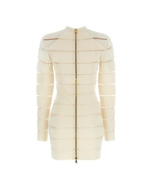 Balmain Natural Party Dresses