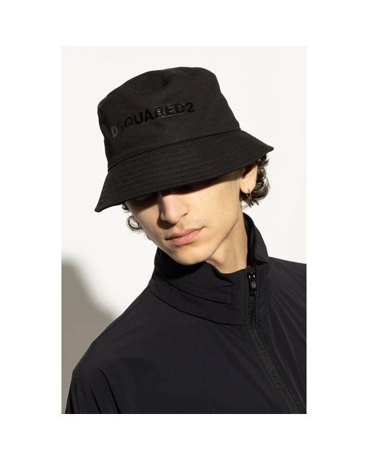Hats di DSquared² in Black da Uomo