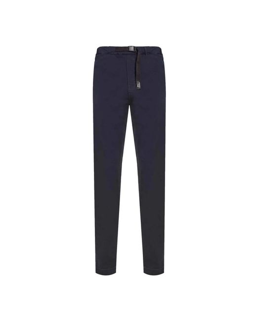 Woolrich Blue Slim-Fit Trousers for men