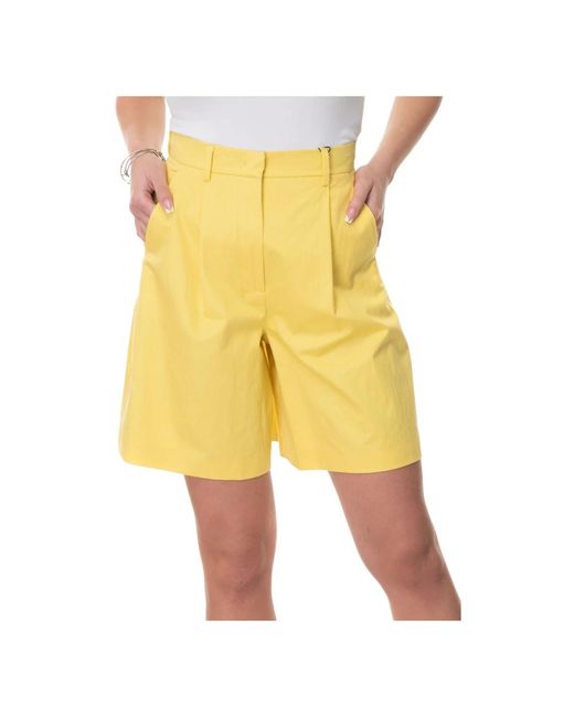 Shorts > short shorts Weekend by Maxmara en coloris Yellow