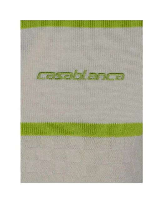 Casablanca Green Polo Shirts