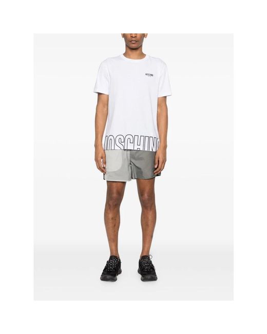 Moschino White T-Shirts for men