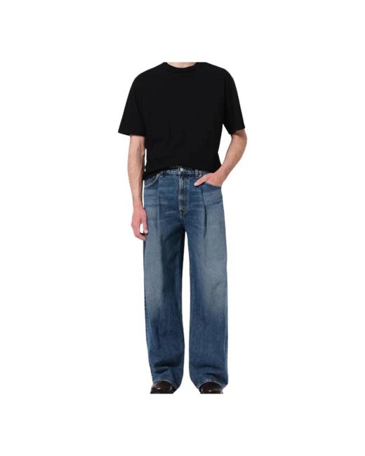 Agolde Blue Straight Fit Jeans for men