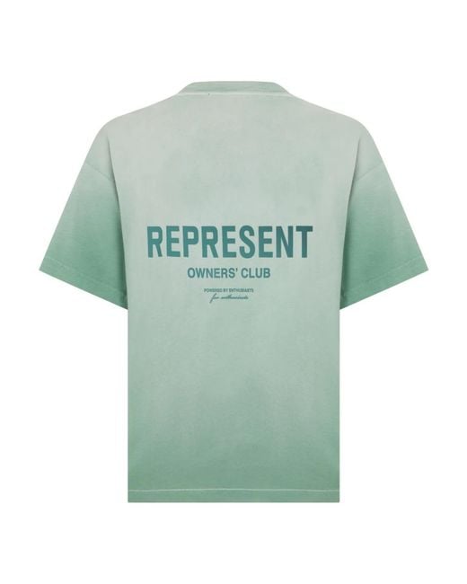 Represent Green T-Shirts for men