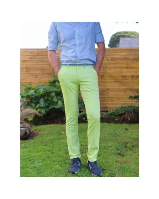 Chinos Mason's de hombre de color Green