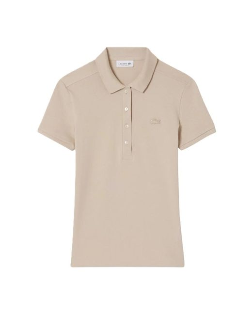 Lacoste Natural Polo Shirts