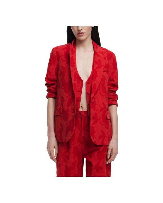 Blazers Desigual de color Red