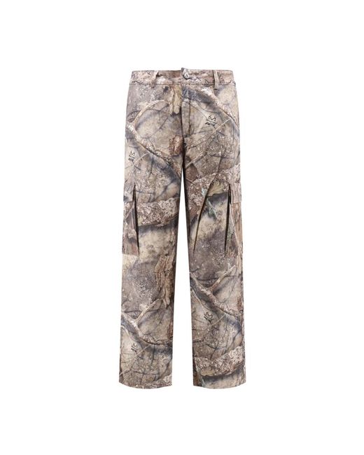 Straight Trousers Represent de hombre de color Gray