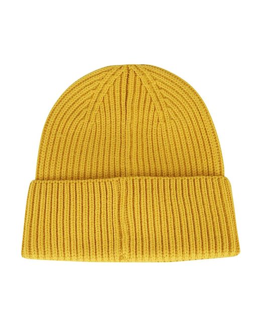 Drole de Monsieur Woll beanie mütze in Yellow für Herren