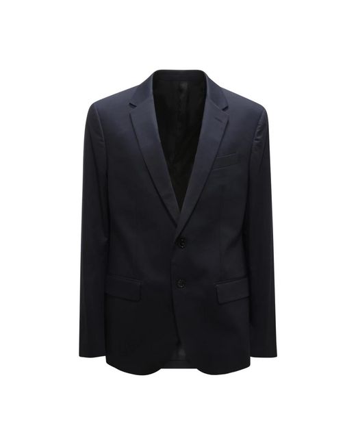 Dondup Blue Blazers for men