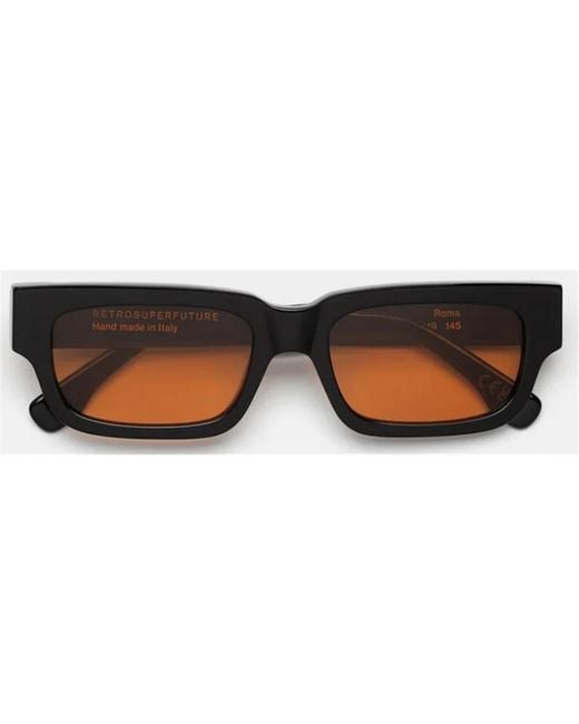 Retrosuperfuture Zonnebrillen in het Black