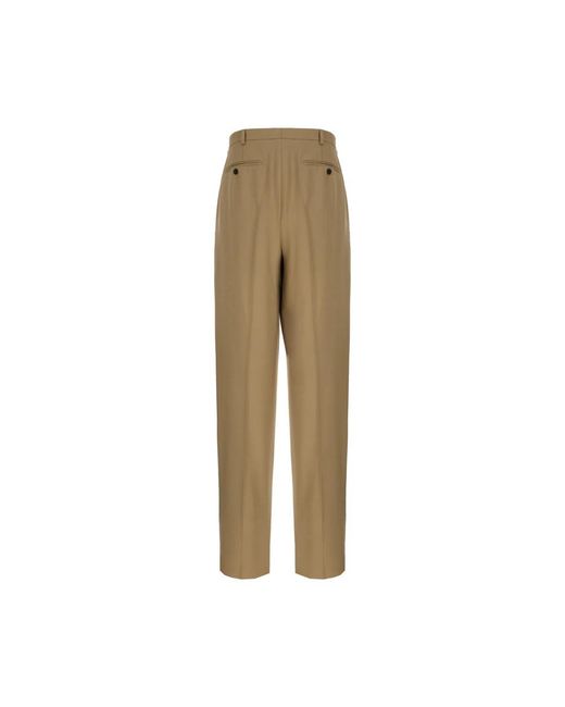 Saint Laurent Natural Slim-Fit Trousers for men