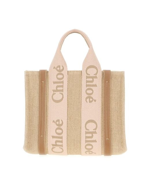 Chloé Natural Tote Bags