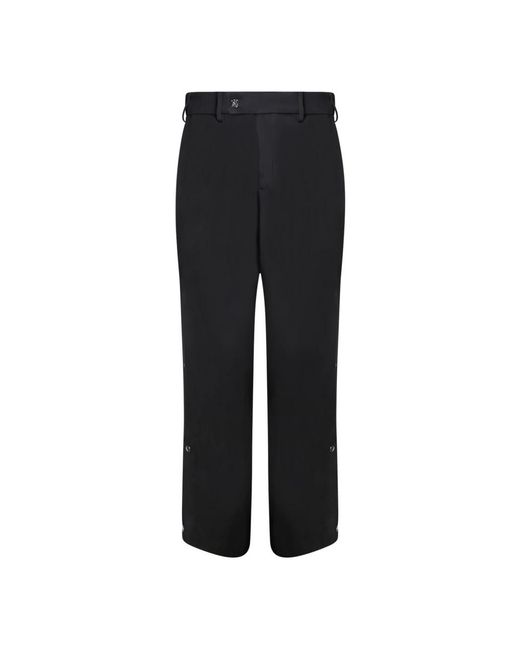 Amiri Black Straight Trousers for men