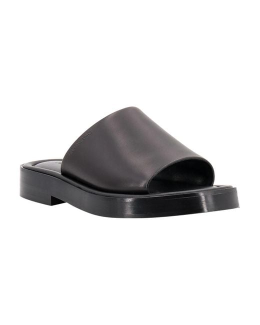 Ferragamo Black Sliders for men