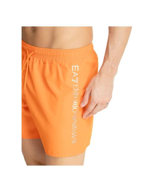 Swimwear > beachwear EA7 pour homme en coloris Orange