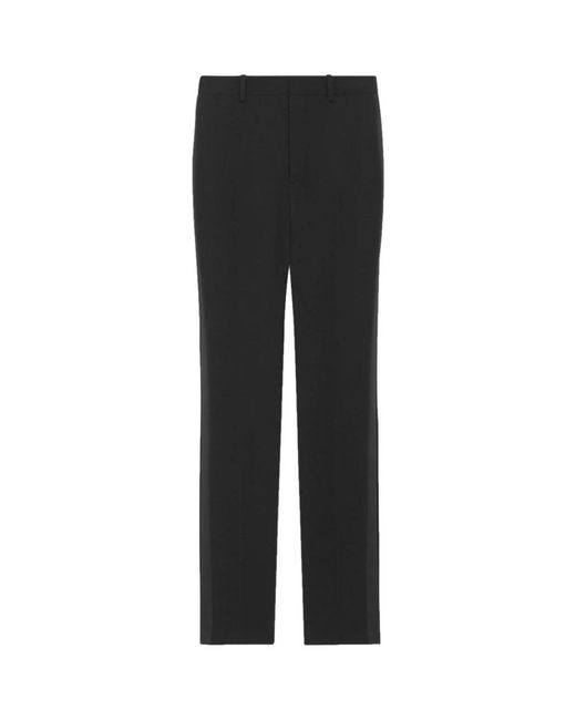 Saint Laurent Black Slim-Fit Trousers for men