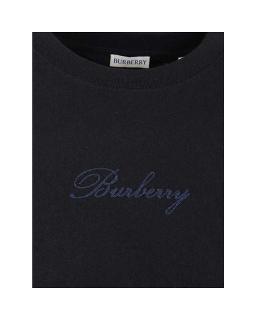 Burberry Black T-Shirts for men
