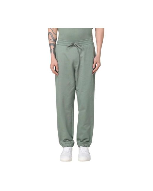 HUGO Stijlvolle Comfortabele Gebreide Broek in het Green voor heren