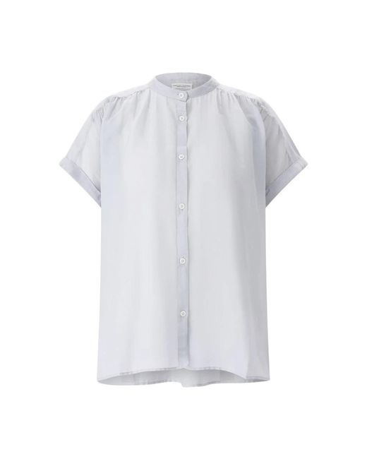 Roberto Collina Overhemden ,Grijs ,Shirts in het White