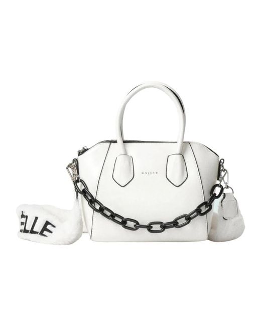 Gaelle Paris White Handbags