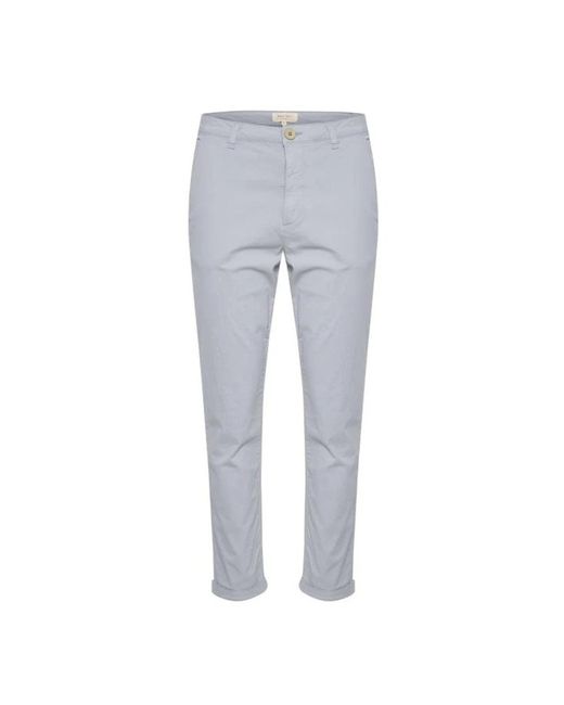 Part Two Gray Cropped Trousers